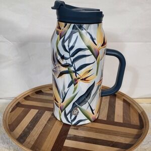 TAL 40oz Stainless Steel Water Bottle w/ Handle Jungle Print
